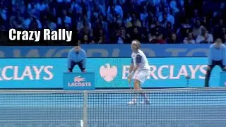 Crazy rally. It must be. Djokovic vs Ferrer