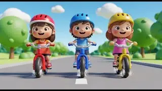 Zoom, Zoom, Rolling Wheels Song! 🚗 | Fun Baby Songs & Nursery Rhymes for Kids | rolling wheels song