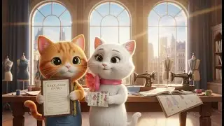 Cat story: Misa and Mimi's Fashion Dream | Curious Cat Life