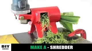 Angle Grinder HACK - Chipper Shredder | DIY