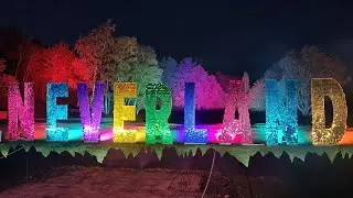 Neverland Illuminova Wellington Country park Magical Christmas light trail 2022 Brand New Light Walk
