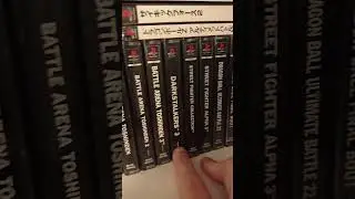 collection PS1 partie 7     #retrogaming #jeuxvid&eacute;o #collection #playstation #dragonball
