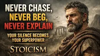 NEVER Chase, NEVER Beg, NEVER Explain - YOUR SILENCE BECOME YOUR SUPERPOWER | STOICISM