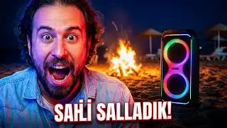 KUTUYU AÇTIK SAHİLİ SALLADIK! POWERWAY CIO 100w (DENEME TESTİ - CANLI MÜZİK PERFORMANSI İZLE VLOG)