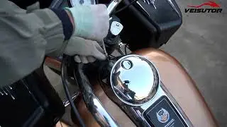 Installation of VEISUTOR LED Headlights for Harley Road Glide 2007 to 2013 Accessories