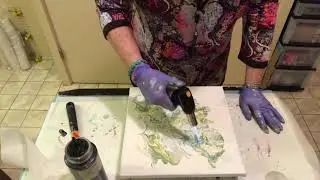(8) Experiment With FolkArt Floating Medium