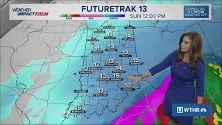 Lindsey Monroe shares early Sunday morning update on heavy snow, bitter cold temps from winter storm