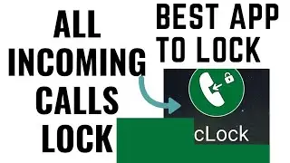All Phone Calls management|| How to lock incoming calls on Your android phone||incoming calls lock