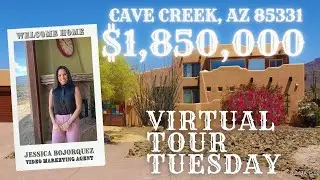 Adobe Home For The Artist In Cave Creek | Exclusive Cave Creek Home For Sale @SheSoldAZ