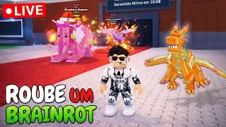 😲LIVE ON 🔴CHEGA COM A NATA🔥  TROCANDO BRAINROTS RAROS 🎈 - ROUBE UM BRAINROT AO VIVO 🔥😲