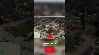 Master POI Effect: Smooth Drone Shots Every Time! #shorts