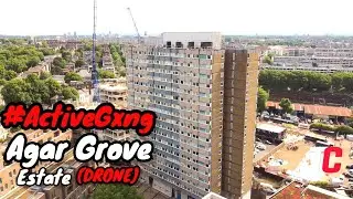 #agb #activegxng Agar Grove Estate  From Birds Eye View (DRONE) || Camden Nw1..AGB Active Gxng