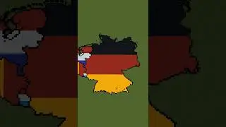 Building Germany in 3 Scales #german #deutschland #maps #flags #minecraft