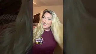 Look at the glam in this hair!