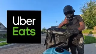 I did Uber Eats with my Kawasaki ninja Zx10r ￼
