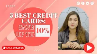 5 Best Credit Cards for Utility Bill Payments In 2025 | Credit Card For Bill Payment |Save Up to 10%