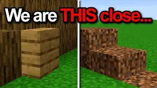 Mojang, we are SO CLOSE to VERTICAL SLABS now.