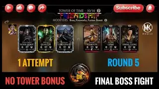 Tower of Time 50▪️Round 5 🎮 Mortal Kombat Mobile▫️MK Mobile▫️MKM #mortalkombatmobile #mkmobile #mkm