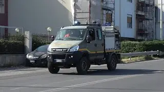 4K - AF/BOSC Iveco Daily 4x4 Corpo Forestale Regione Sicilia in emergenza