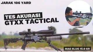 GTXX TACTICAL with LARAS LW POLYGON GERMANY | MAE SLUG 15.6gr LUAR BIASA AKURASINYA