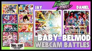 Fearsome Rivals Webcam Battles - White Baby v. Belmod - Set 28/29 Dragonball Super Card Game Masters