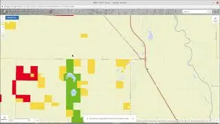 Post land with ND Game and Fish and QR Posts