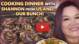 Easy Comfort Dinner! Shannon Makes Juicy Beef Patties + Loaded Mashed Potatoes | Fun Vlog