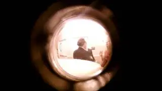 Brad Behind the Peep Hole