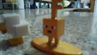 The metal minifigs attack #minecraft