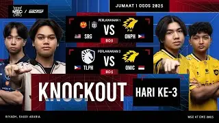 🔴 SIARAN LANGSUNG | MSC di EWC 25 | HARI KE-8
