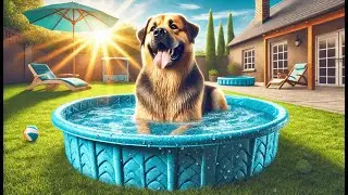 🐾 VISTOP Extra Large Foldable Dog Pool | Best Dog Pools for Large Dogs Hard Plastic 🐶
