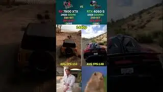 RTX 4080 Super vs RX 7900 XTX &ndash; Real Performance Shock Test! #gamer #gaming