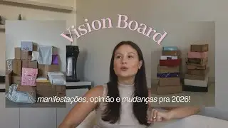 QUADRO dos SONHOS x CRENÇAS LIMITANTES | o que realizei, o que vou mudar pra 2026!