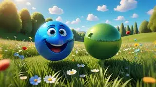 Three Bouncing Balls Know Up and Down | Movement Song for Kids | Educational Nursery Rhymes