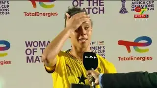 CHANTELLE BOYE-HLORKAH SPEAKS AFTER WINNING WOMAN OF THE MATCH | GHANA VS TANZANIA [4-1] WAFCON