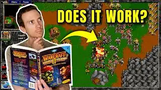 I Tried Beating Warcraft II Using Only the Strategy Guide