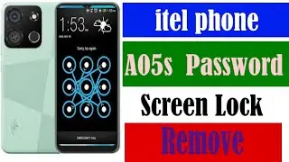 itel a05s screen password remove without pc||How to forget itel phone screen lock