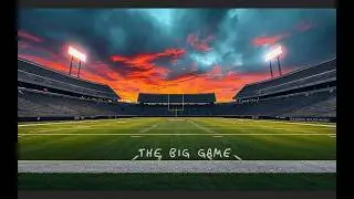 The Big Game Awaits &ndash; Dramatic Sunset Stadium Cinematic