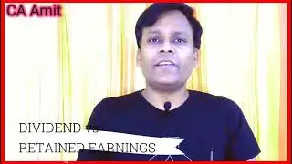 Dividend vs Retained Earnings I What is Reserve? I #shorts, #caamitmishra