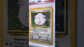 Pok&eacute;mon base set appreciation post. Chansey unlimited holo.  #pokemon #chansey #baseset #pokemontcg