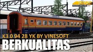 TAK LEKANG OLEH WAKTU! Review Add-ons K3 0 94 28 YK By Vinesoft | TRAINZ SIMULATOR INDONESIA