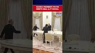 Russian Prez Putin Meets India&rsquo;s NSA Ajit Doval #shorts