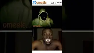 Brother | Black man smiling in dark | Omegle