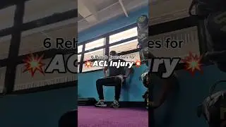 ACL RECOVERY GYM EXERCISES NO SURGERY