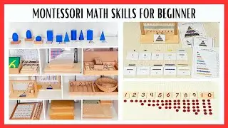 MONTESSORI MATH SHELF FOR BEGINNER