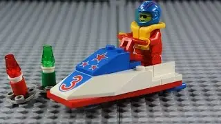 LEGO Set Review: Town Water Jet (6517) from 1996