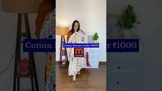 Cotton Dress Under ₹500❤️ #meesho #fashion #cottondresses #under5000rs #fashion
