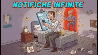 Notifiche Infinite &ndash; Il dramma dei gruppi di famiglia (Official Italo Disco Video)