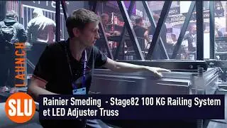 LAUNCH 6082 //Sixty82 Stage82 100 Kg Railing System , Scaff Deck & LED Adjuster Truss