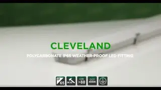 NCV Lighting - CLEVELAND Polycarbonate IP65 Weather-Proof LED Fitting